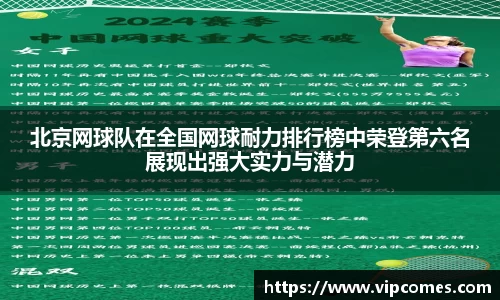 北京网球队在全国网球耐力排行榜中荣登第六名展现出强大实力与潜力